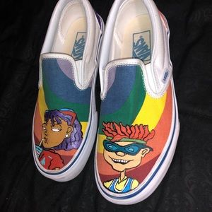 ROCKET POWER 90s CUSTOM VANS SLIP ONS
